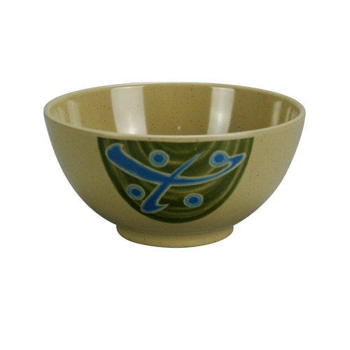 Yanco China JP-3004 Japanese Melamine 8 oz. 4.5" dia. Nanjing Bowl - 4 Doz