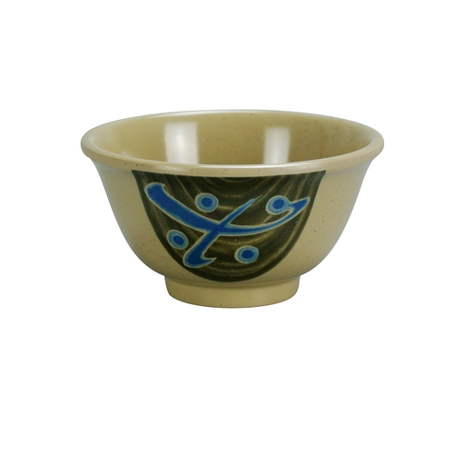 Yanco China JP-3008 Japanese Melamine 8 oz. 4.5" dia. Soup Bowl - 4 Doz