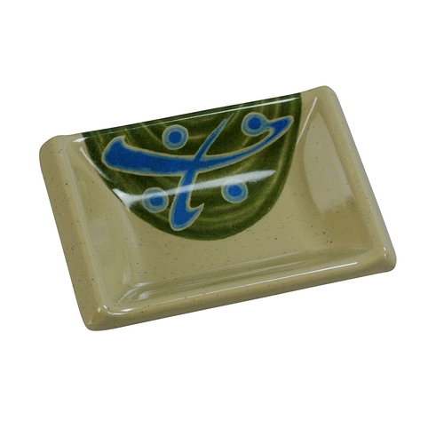 Yanco China JP-4046 Japanese Melamine 2.5 oz. Rectangular Sauce Dish - 6 Doz