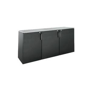 Krowne Metal BD72 72" Triple Section Back Bar Dry Storage Cabinet