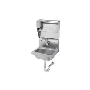 Krowne Metal HS-13 16"W Wall Mounted Hand Sink w/ Electronic Faucet