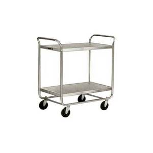 Lakeside 492 36"Wx23"Dx40-1/8"H Chrome Plated Utility Cart