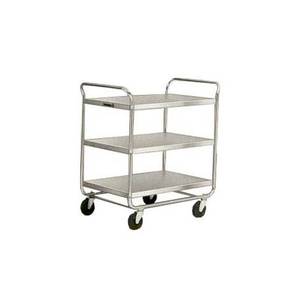 Lakeside 493 36"Wx23"Dx40-1/8"H Chrome Plated Utility Cart