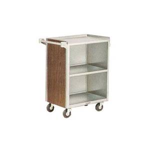 Lakeside 810 16-7/8"x28-1/4"x34-1/2" Enclosed Bussing Cart Cabinet