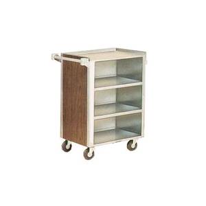 Lakeside 815 16-7/8"x28-1/4"x34-1/2" Enclosed Bussing Cart Cabinet