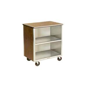 Lakeside 626 18-3/4"x28-1/4"x32-5/8" Stainless Steel Bussing Cart