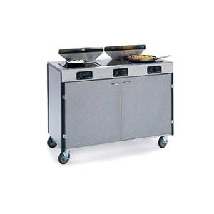 Lakeside 2085 48"x22"x40-1/2" Creation Express Station Mobile Cooking Cart