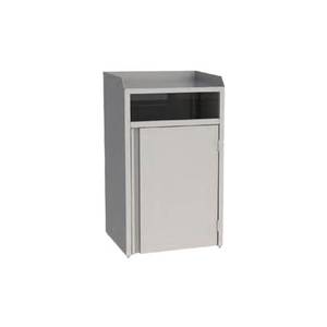 Lakeside 4310 26-1/2"Wx23-1/4"Dx45-1/2"H 35 Gallon Waste Station