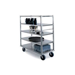 Lakeside 4565 4 Shelf Extreme Duty Queen Mary Banquet Cart