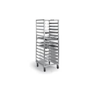 Lakeside 8535 70" H Welded Aluminum Roll-In Cooler Rack w/ Open Sides