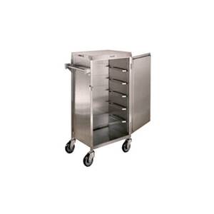 Lakeside 854 17-1/4"x25-1/8"x46-7/8" Tray Delivery Cart