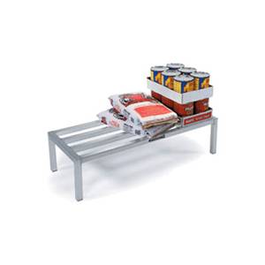 Lakeside 9172 24"Dx60"Wx8"H Welded Aluminum Dunnage Rack