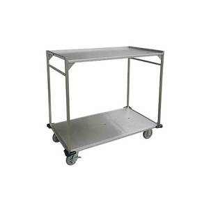 Lakeside PB51 51"Wx29"D Open Tray Stainless Steel Delivery Cart