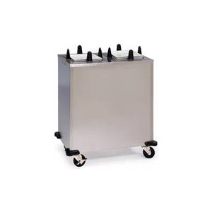 Lakeside S5206 5" to 5-3/4" Non-Heated Mobile Square Dish Dispenser