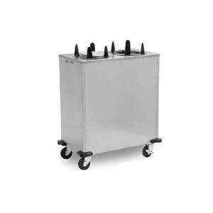 Lakeside V5214 9-3/4" to 14-1/2" Non-Heated Mobile Oval Dish Dispenser
