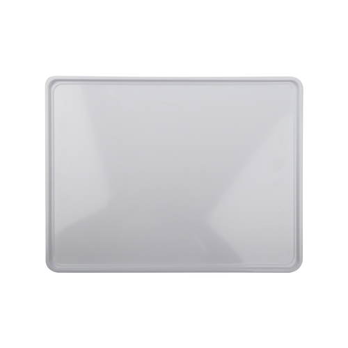 GET LID-ML-86-W Milano White Melamine 16.25" x 12.25" Lid - 3 Each