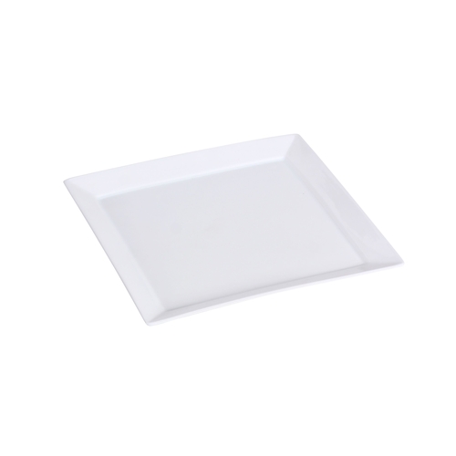 Yanco China LK-110 Lion King Bone White China 10.25" Square Plate - 2 Doz