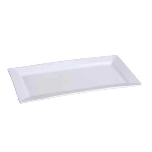 Yanco China LK-210 Lion King Bone White China 10" x 6" Rectangular Plate- 2 Doz