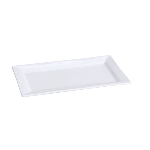 Yanco China LK-216 Lion King Bone White China 16" x 9" Rectangular Plate