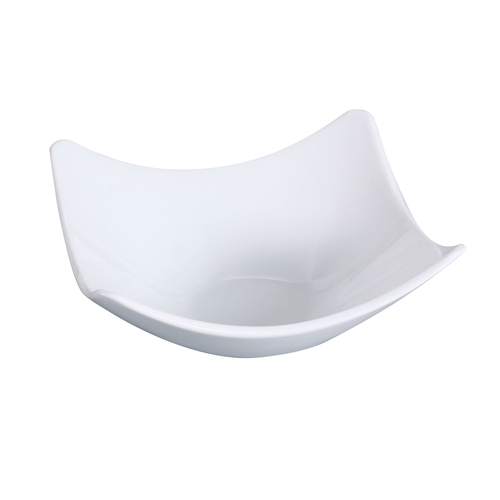 Yanco China LK-306 Lion King Bone White China 8 oz. Square Soup Bowl - 3 Doz