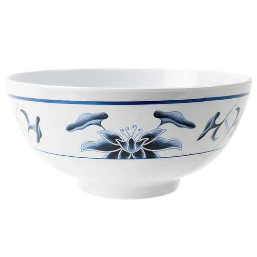GET M-708-B Water Lily Melamine 57.6 qt. Rice Bowl - 1 Doz