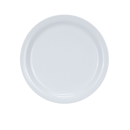 Yanco China MA-9 Mayor Super White Porcelain 9.5" dia. Narrow Rim Plate-2 Doz