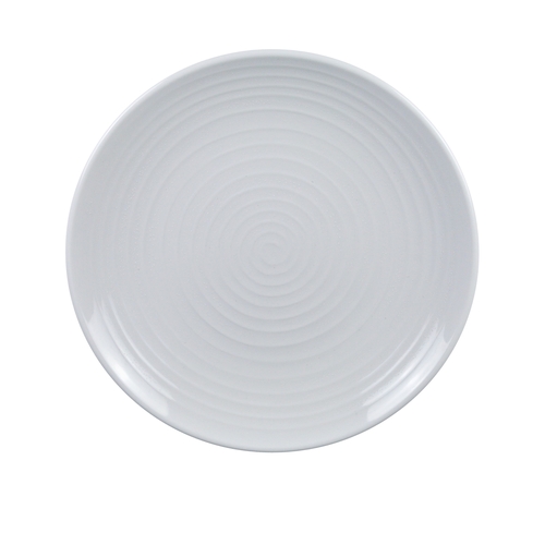Yanco China MD-110 Milando White Melamine 9.5" dia. Plate - 2 Doz