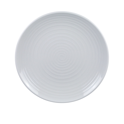 Yanco China MD-112 Milando White Melamine 11.5" dia. Plate - 1 Doz