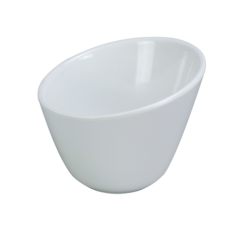 Yanco China MD-306 Milando White Melamine 26 oz. 6.5" x 5" Serving Bowl