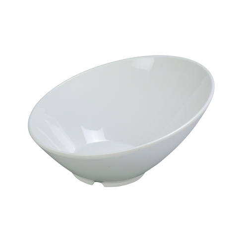 Yanco China MD-308 Milando White Melamine 16 oz. 8" dia. Sheer Bowl - 4 Doz
