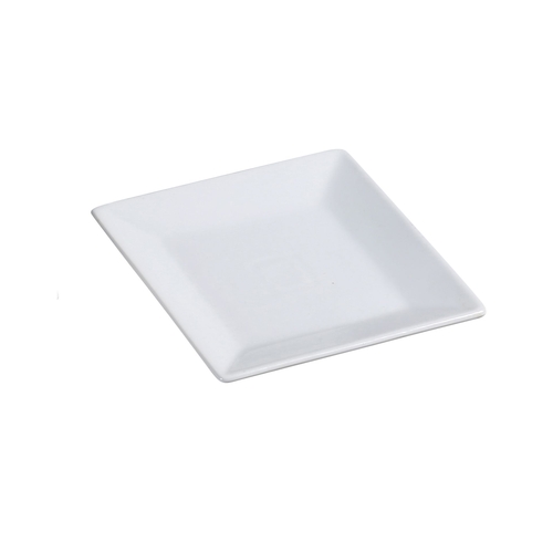 Yanco China ML-106 Main Land Super White Porcelain 6" x 6" Square Plate - 3 Doz