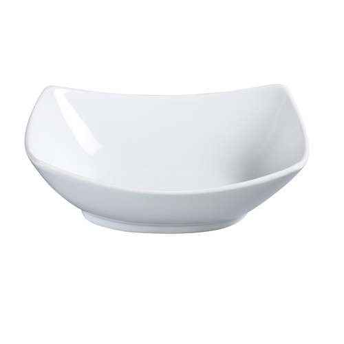 Yanco China ML-608 Main Land Super White Porcelain 21 oz. 8" x 6" Bowl - 2 Doz
