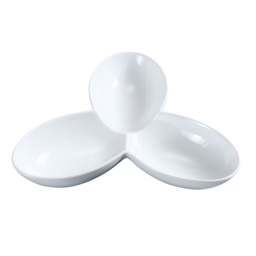 Yanco China ML-823 Main Land Super White Porcelain 6 oz. Sauce Bowl - 1 Doz