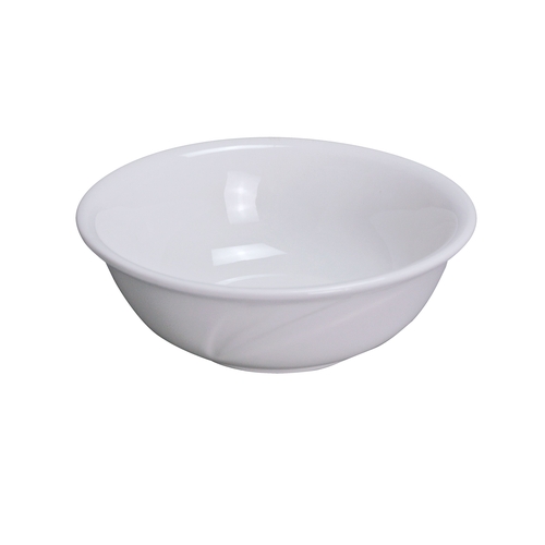 Yanco China MM-15 Miami Bone White Porcelain 12.5 oz. 6"dia. Nappie Bowl-3 Doz