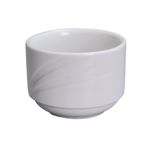 Yanco China MM-4 Miami Bone White Porcelain 7.5 oz. Bouillon Cup - 3 Doz
