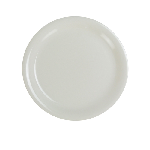 Yanco China MS-106IV Milestone Ivory Melamine 6.5" dia. Narrow Rim Plate - 4 Doz