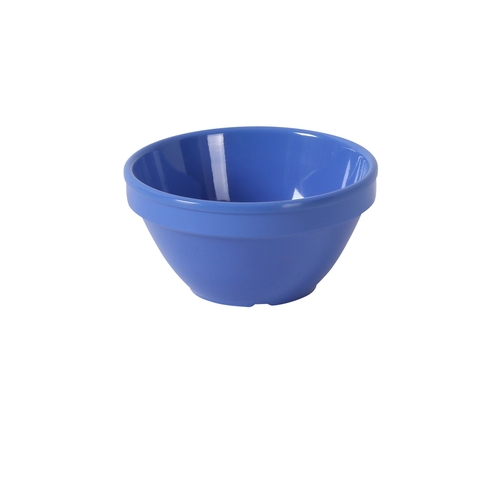 Yanco China MS-313BU Milestone Blue Melamine 8 oz. Bouillon Cup - 4 Doz