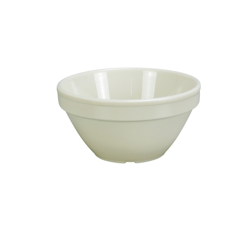 Yanco China MS-313IV Milestone Ivory Melamine 8 oz. Bouillon Cup - 4 Doz