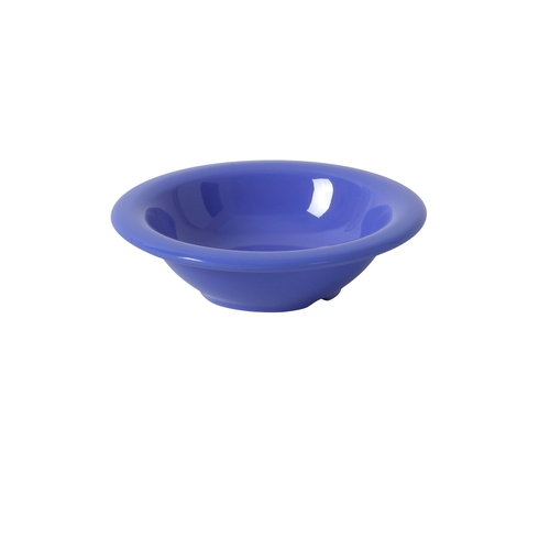 Yanco China MS-5044BU Milestone Blue Melamine 4.5 oz. Salad Bowl - 4 Doz