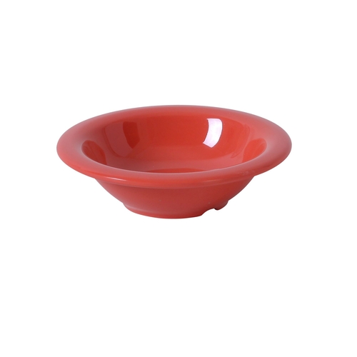 Yanco China MS-5044RD Milestone Red Melamine 4.5 oz. Salad Bowl - 4 Doz