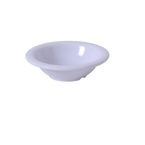 Yanco China MS-5044WT Milestone White Melamine 4.5 oz. Salad Bowl - 4 Doz