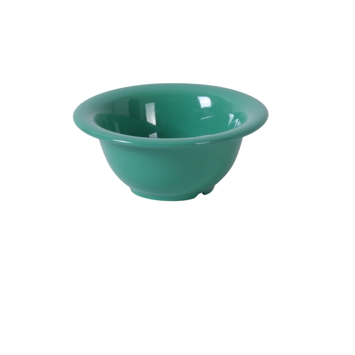 Yanco China MS-5510GR Milestone Green Melamine 10 oz. 5.5" dia. Soup Bowl - 4 Doz