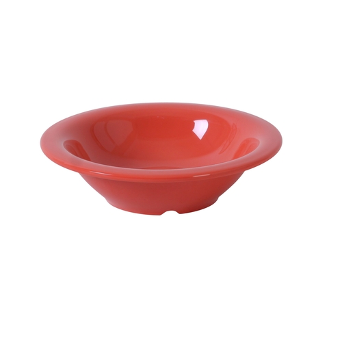 Yanco China MS-5712RD Milestone Red Melamine 12 oz. 7.5" dia. Soup Bowl - 4 Doz