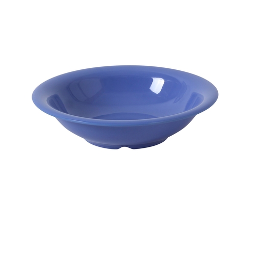 Yanco China MS-5716BU Milestone Blue Melamine 16 oz. 7.5" dia. Soup Bowl - 4 Doz