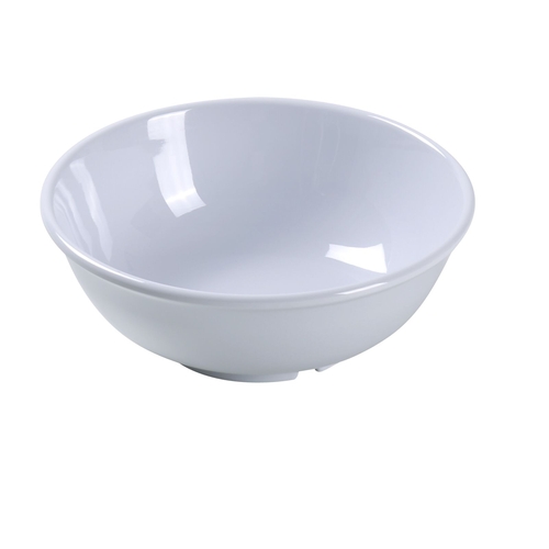 Yanco China MS-5807WT Milestone White Melamine 24 oz. 7.5" dia. Salad Bowl - 2 Doz
