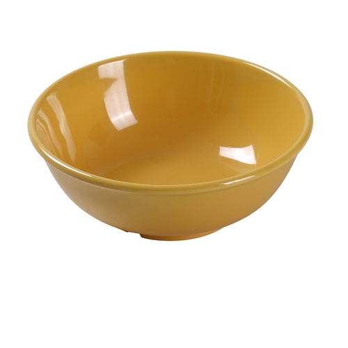 Yanco China MS-5807YL Milestone Yellow Melamine 24 oz. 7.5" dia. Salad Bowl- 2 Doz