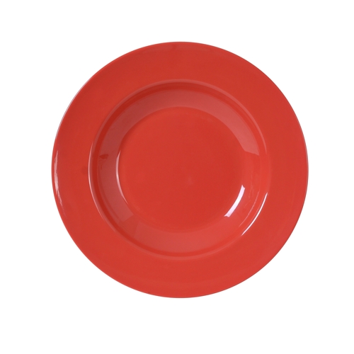 Yanco China MS-5809RD Milestone Red Melamine 13 oz. 9.25" dia. Pasta Bowl - 2 Doz