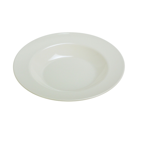 Yanco China MS-5811IV Milestone Ivory Melamine 16 oz. 11" dia. Pasta Bowl - 2 Doz