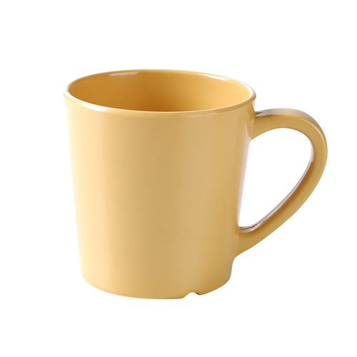 Yanco China MS-9018YL Milestone Yellow Melamine 7 oz. 3" dia. Cup - 4 Doz