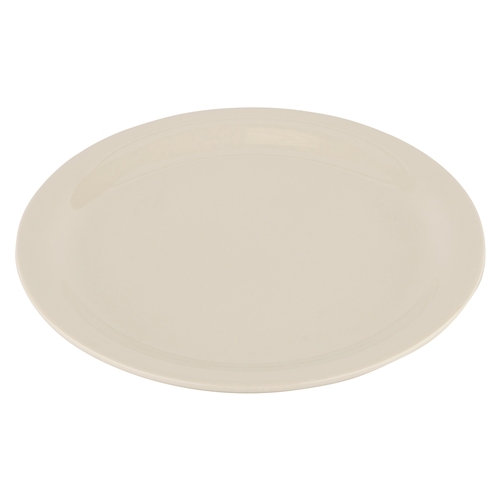 GET NP-7-DI Diamond Ivory Melamine 7.25" dia. Narrow Rim Plate - 4 Dozen